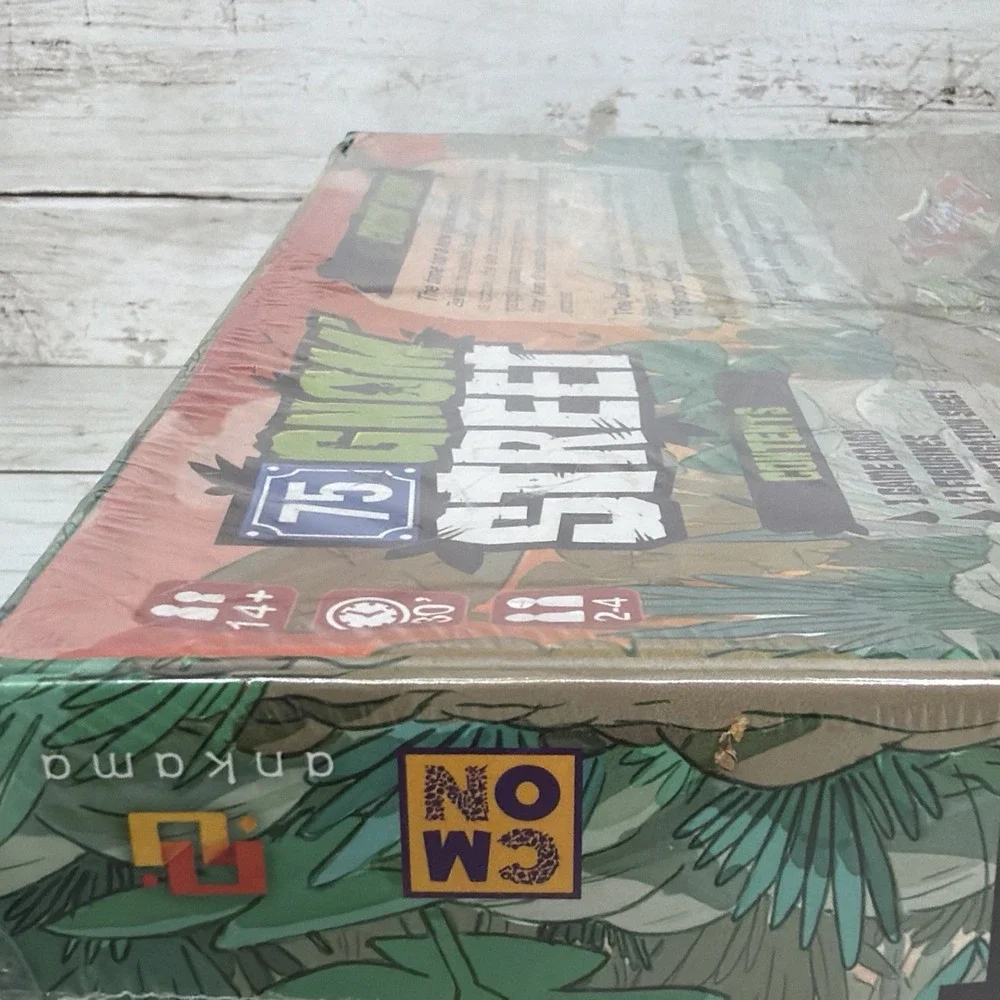75 Gnom Street Board Game CMON Ankama Garden Gnome Strategy Battle Game Sealed